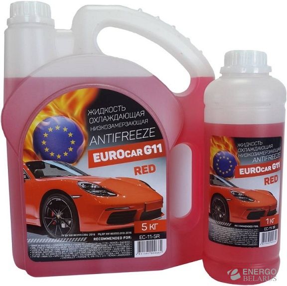 Антифриз Eurocar Red (Красный) G11