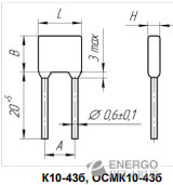 Конденсатор К10-43б