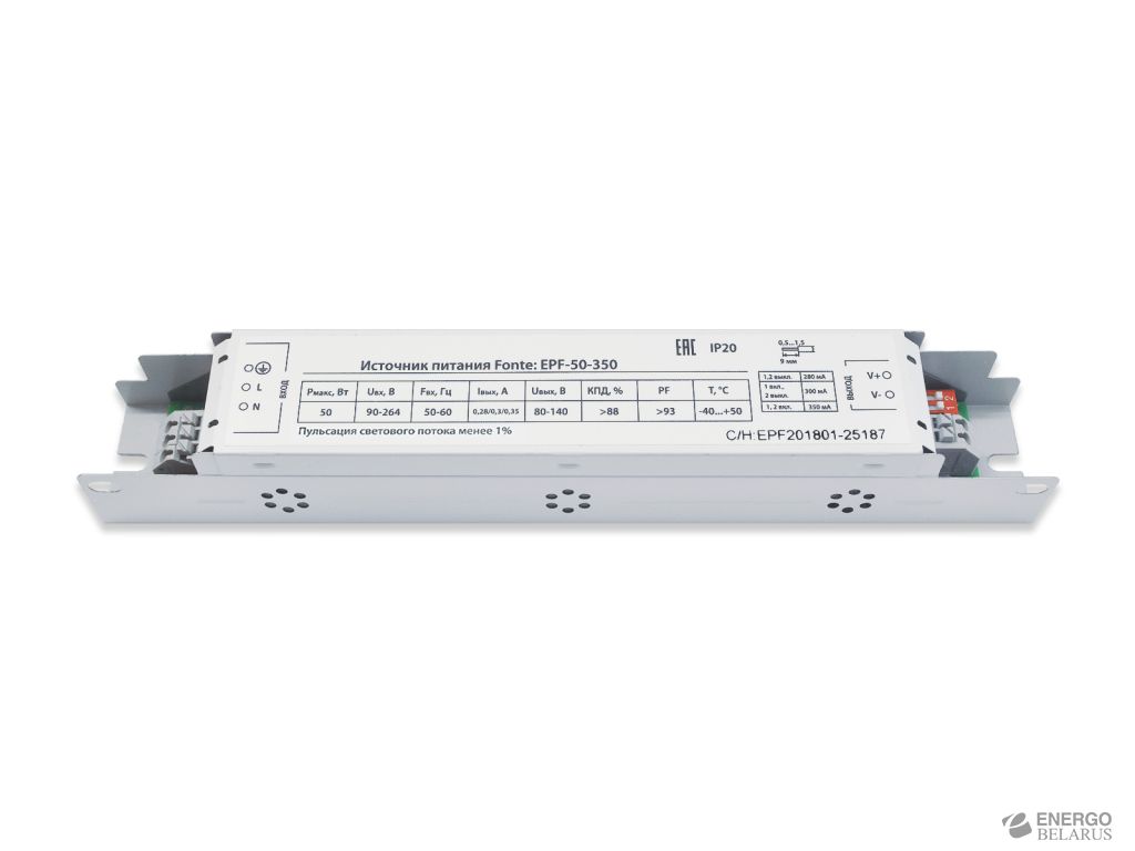 Источник питания Fonte EPF-50-350
