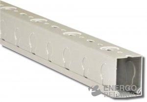 Короб перфорированный, серый TPD 125x50 (08205)