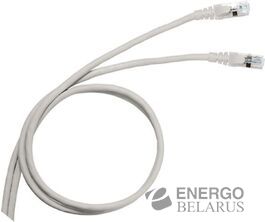 Патч-корд RJ45 UTP 5м кат.5E серый