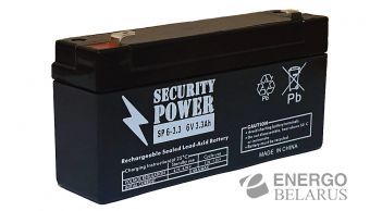   Security Power SP 6-3,3 F1 6V/3.3Ah