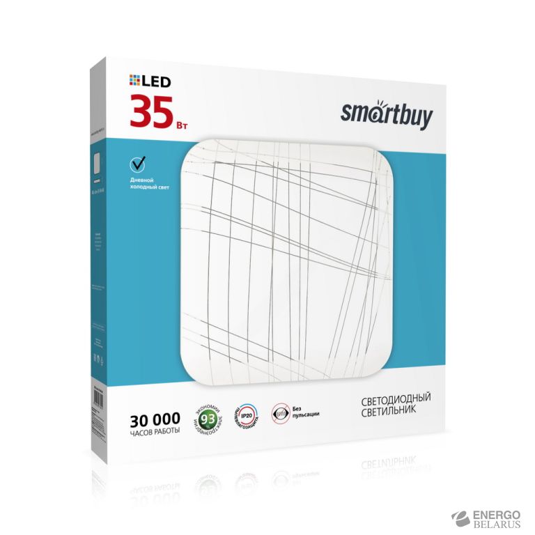 Светильник светодиодный потолочный (LED) Line 35W, Smartbuy SBL-Line-35-W-6K