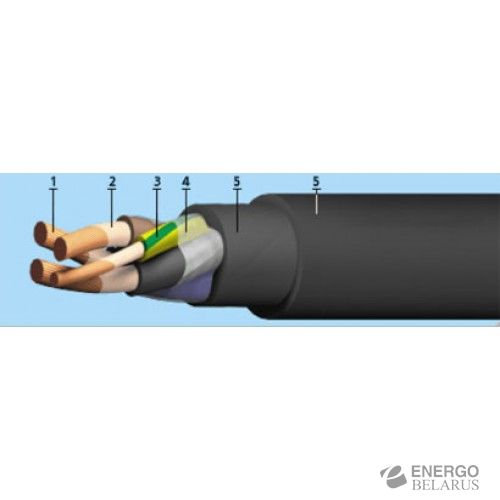 Кабель КГ-ХЛ 3х35+1х25