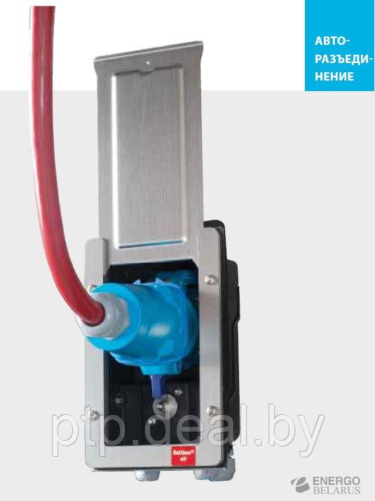 Разъём электроснабжения автомобилей с подачей сжатого воздуха и авторазъединением Marechal серии Rettbox