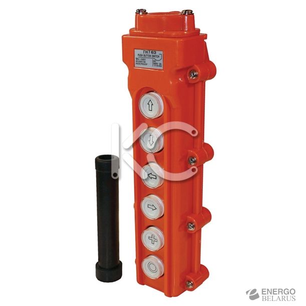 Пост кнопочный ПКТ-63 (6-кн. IP54) КС