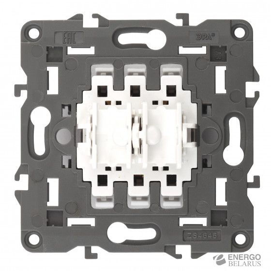 14-1109-99 ЭРА Переключатель для жалюзи (выкл), 10АХ-250В, Elegance, механизм