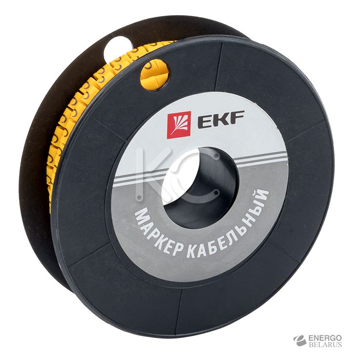 Маркер кабельный 6,0 мм2 C (350 шт.) (ЕС-3) EKF PROxima