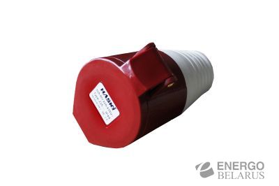 Розетка 225 переносная 3P+РE+N 32А 380В IP44 HASKI