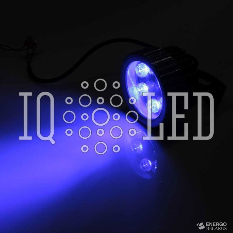 Прожектор 12V синий