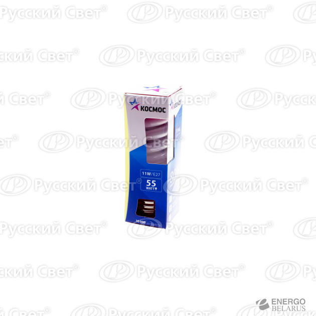 Лампа люминесцентная компактная SPC 11Вт E27 2700К T2 Космос LKsmT2SPC11wE2727