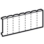 Заглушка шкафа  001662