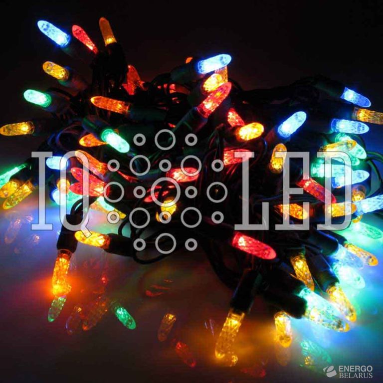 Гирлянда с насадками 220V, 10м, мульти
