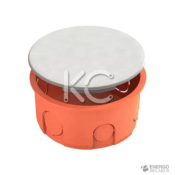 Коробка распаячная для скрытого монтажа в кирпичных стенах D80х40мм (с перф. основанием) CHINT