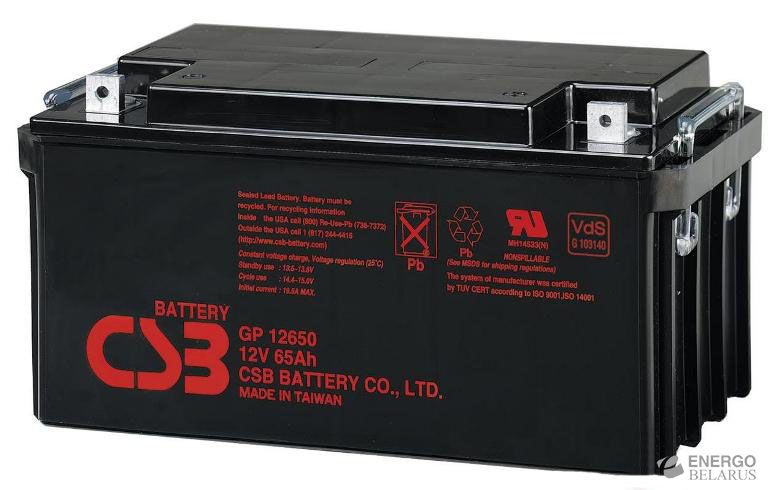 Батареи аккумуляторные CSB серии GP