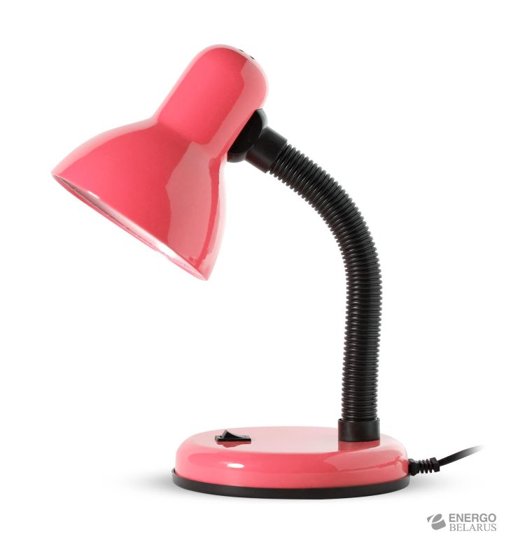Светодиодный наст. светильник (LED) Е27 Pink, Smartbuy