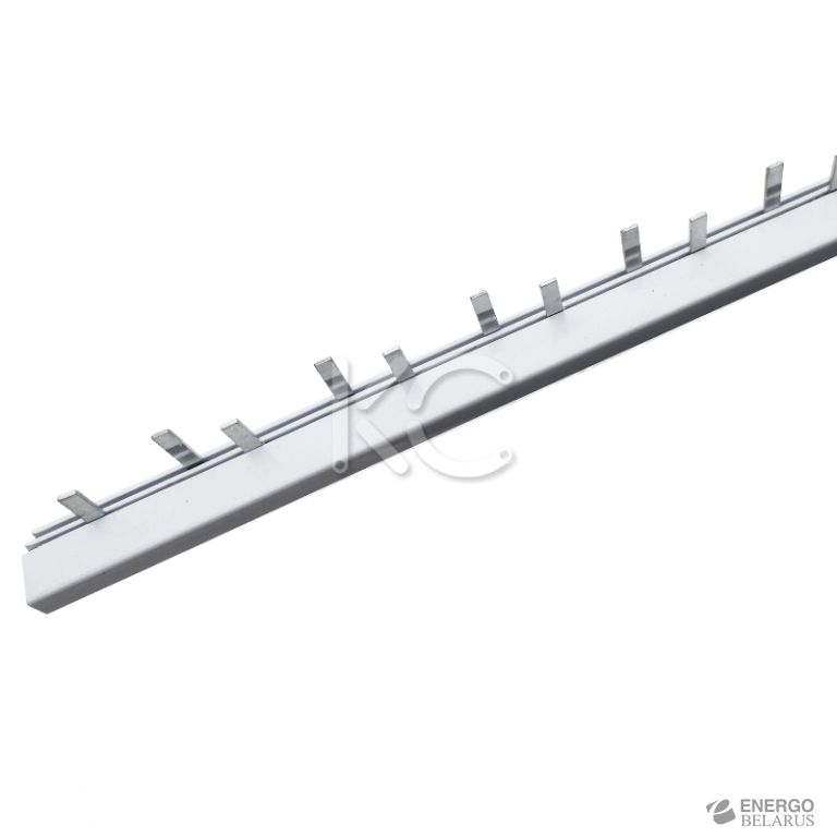 Шина соединительная типа PIN (штырь) 1P+N  63A шаг 36мм (дл.1м) KC