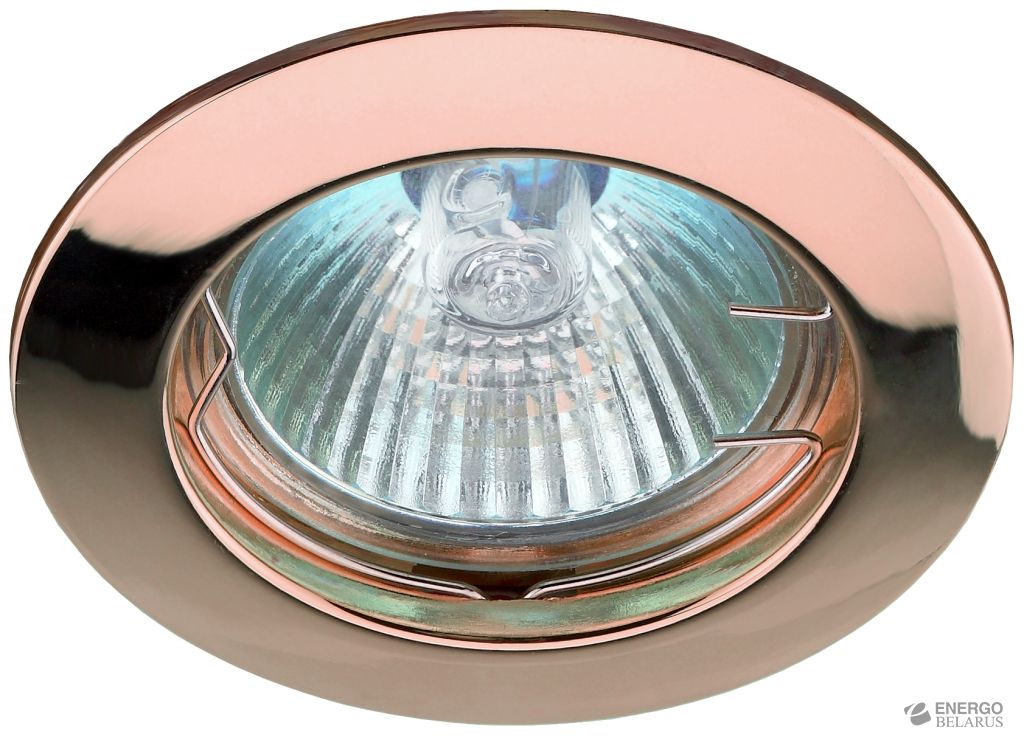 KL1 SC Светильник ЭРА литой  простой MR16,12V, 50W медь (100/3000)
