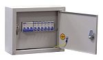 Щиток освещения ОЩВ- 6 (50А+6х25А) IP31