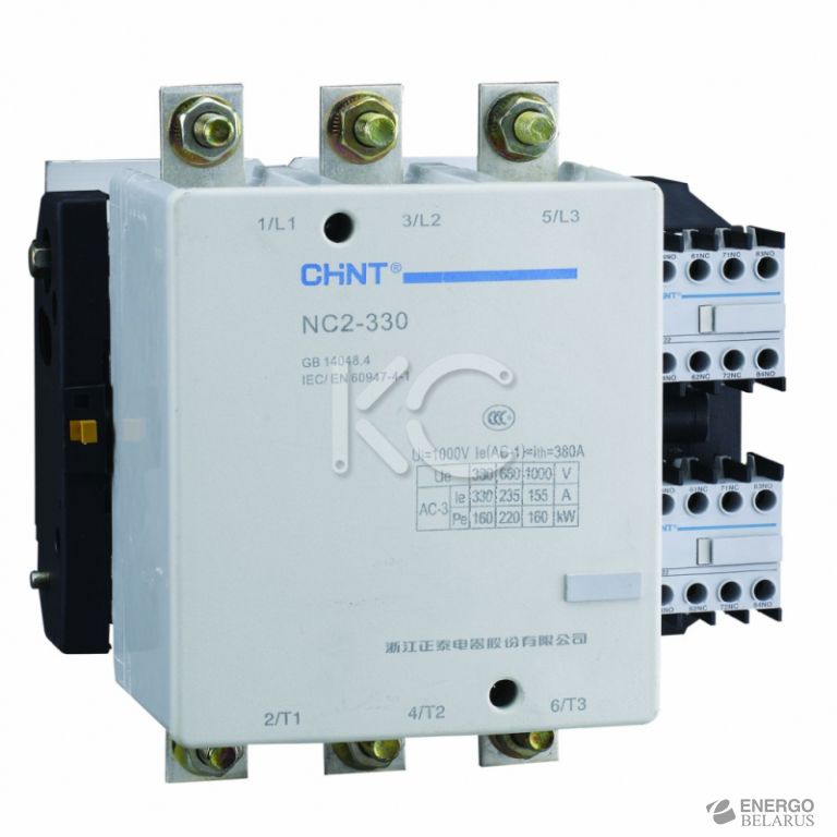 Контактор NC2-330 330A 230В/АС3 50Гц (R)(CHINT)