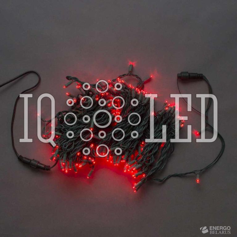 Гирлянда постоянного свечения 30M, 240V, красный / зеленый провод