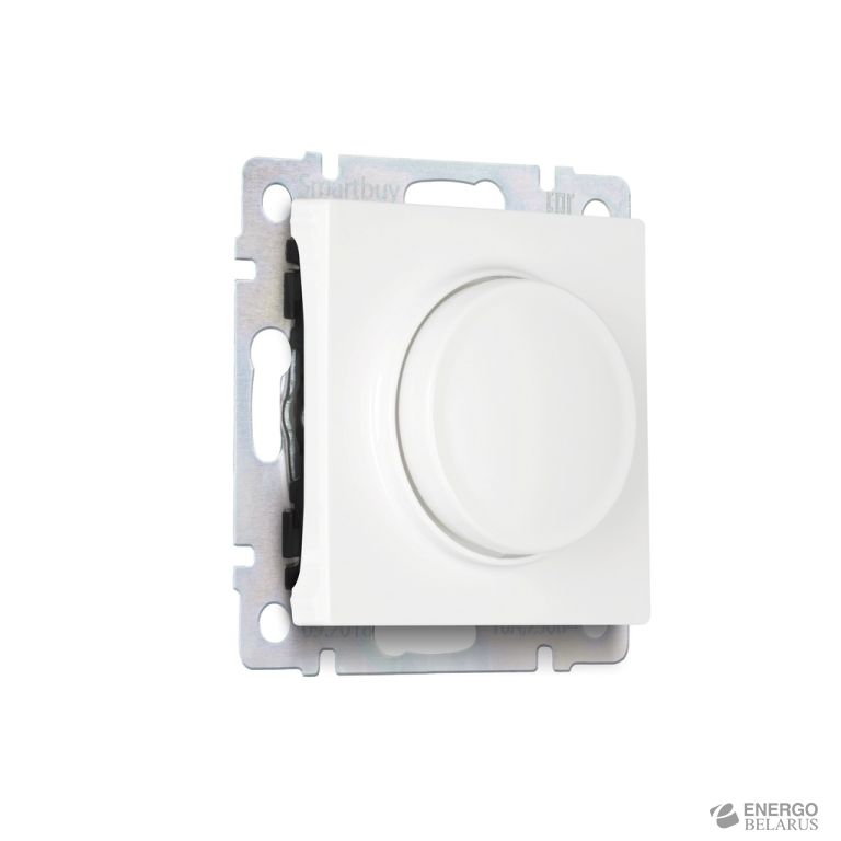 Светорегулятор (диммер) 600W, белый, "Нептун" Smartbuy