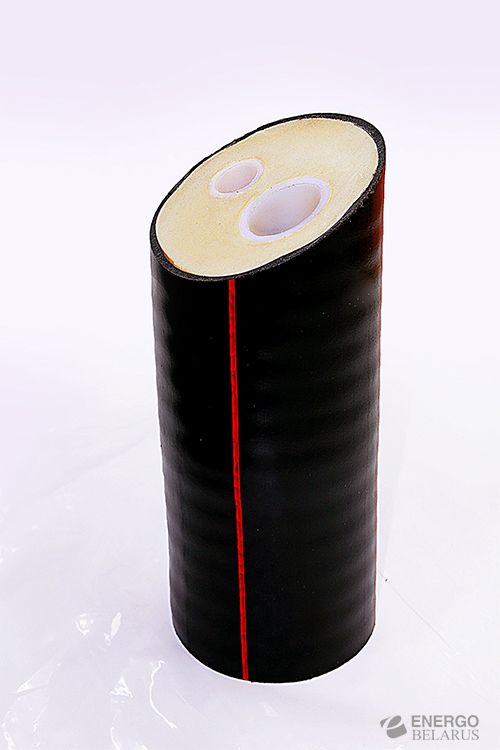 Труба ГПИ ИЗОКОМ PEX-a 95°C 0,6 МПа (25+25)/110 (25х2,3+25х2,3/110) ТУ BY 590367441.007-2015