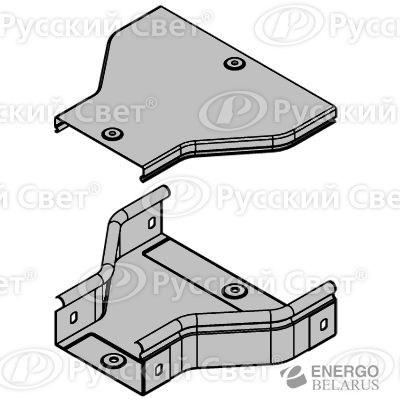 Переходник для лотка RRC 500/300 H50 ДКС 36318