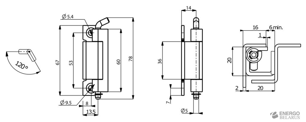 Петля Z100